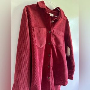 Altard state brick color collared button up jacket. New with tags